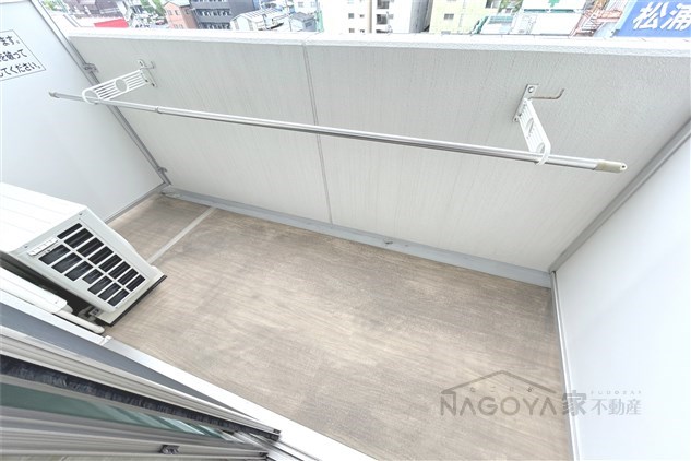 ジュール亀島 ベランダ