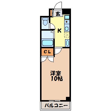 カーサ新栄 間取り図