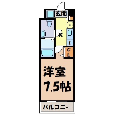 エコロジー鶴舞レジデンス 間取り図