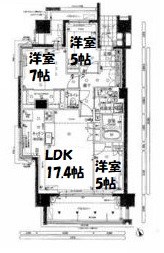 グランドメゾン本山春里町 間取り図