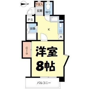 ロイヤル楠元 間取り図