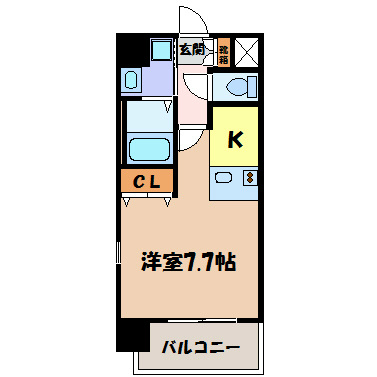 プレサンス金山グリーンパークス 間取り図