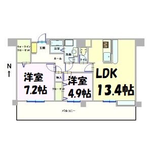 サムティレジデンス東山公園 間取り図