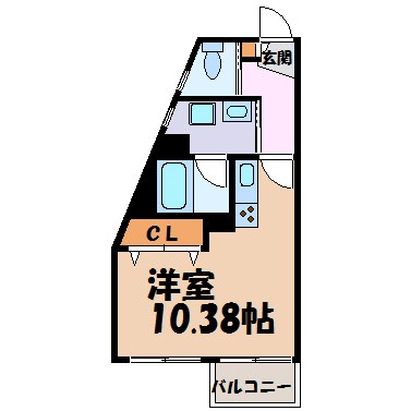 ハイリスベーネ池下 間取り図