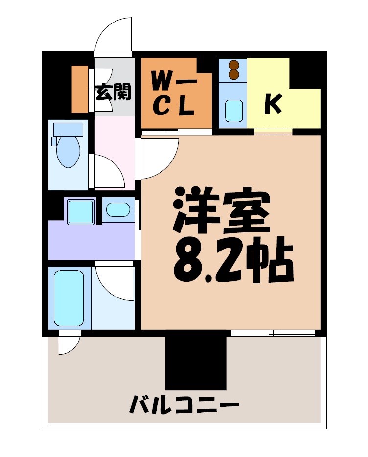 エスペランサ葵 間取り図