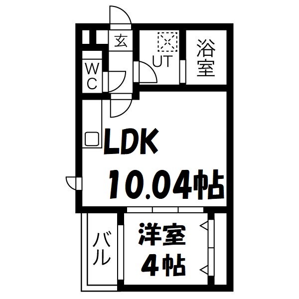 TASTE堀田 間取り図