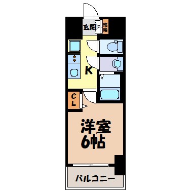 プレサンスNAGOYAシティオ 間取り図