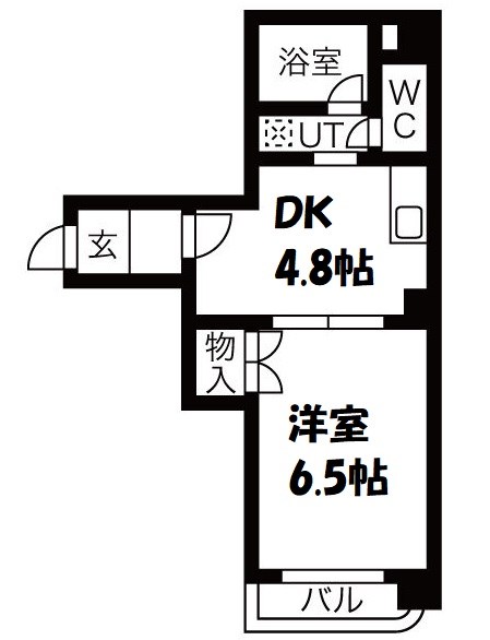 ルプソアール東山 間取り図