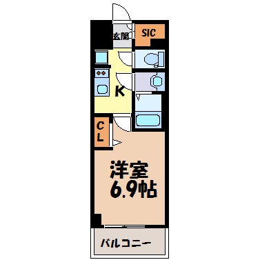 プレサンスTHE久屋大通レジェンド 間取り