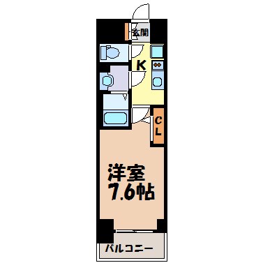 プレサンスTHE久屋大通レジェンド 間取り図