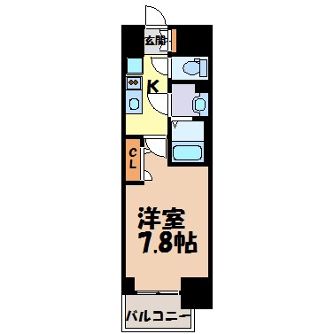 プレサンスTHE久屋大通レジェンド 間取り図