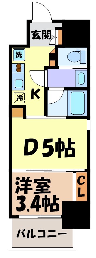 パークアクシス名古屋山王橋 間取り