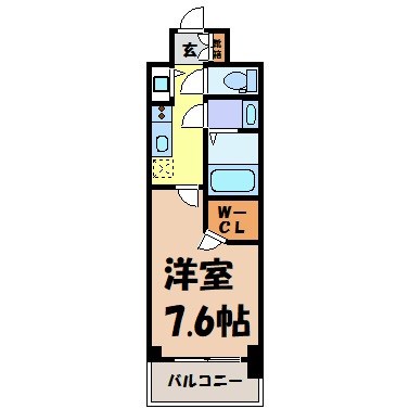 プレサンス栄ライズ 間取り