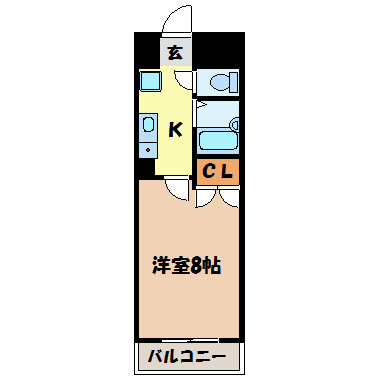 ケーエム泉 間取り図