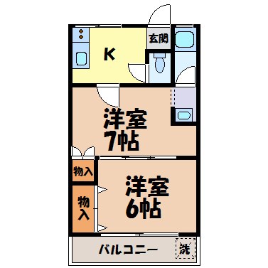 桂ビル 間取り図
