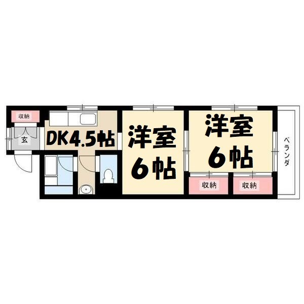 ライフステージ平安通 間取り図