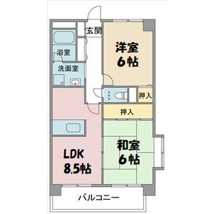 グランドメゾン黒川 間取り図