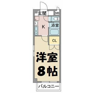 レージュ松原 間取り図