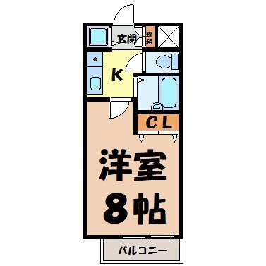 LUMINOUS　TSURUMAKOEN 間取り図