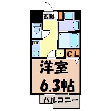 フローライト上前津 間取り