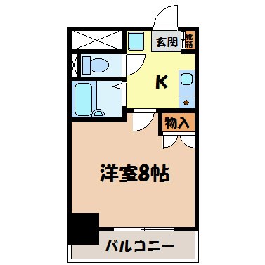 ヒルズ千種 間取り図