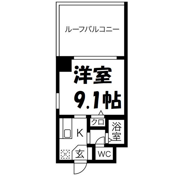 アビタシオン鶴舞 間取り図