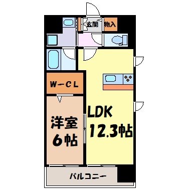 S-FORT大須観音 間取り図