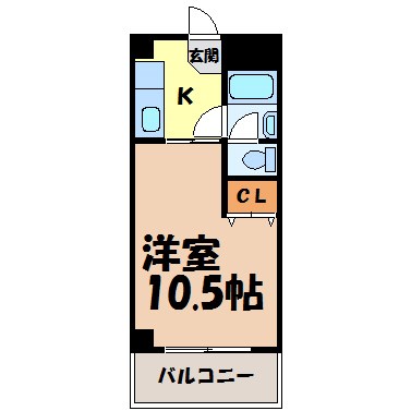 秋山ハイツ 間取り図