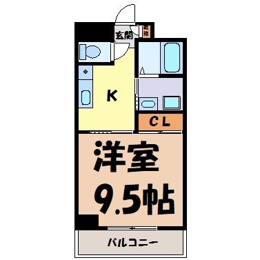ライジングヴィラ葵 間取り図