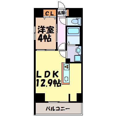古出来エンブルコート 間取り