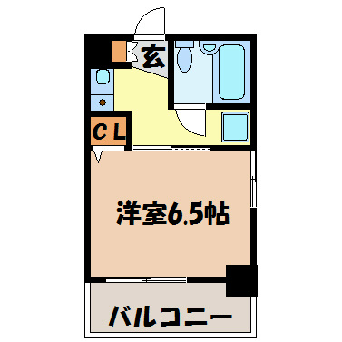 ジョイフル鶴舞 間取り図
