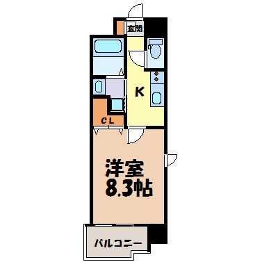 ＮＯＲＩＴＡＫＥ　ＲＩＳＥ 間取り図