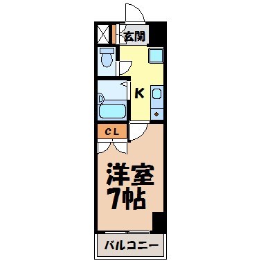 プロビデンス東新町 間取り図