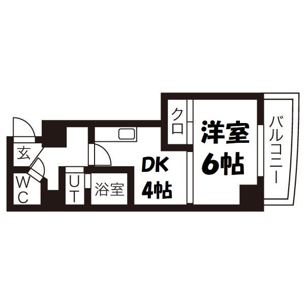 ワピタ名駅 間取り図