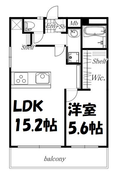 山川ビル 間取り図