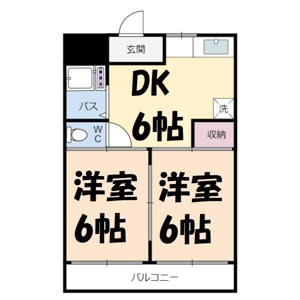 浅井第２ビル 間取り図