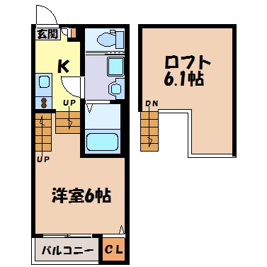 ウエストゼロ 間取り図