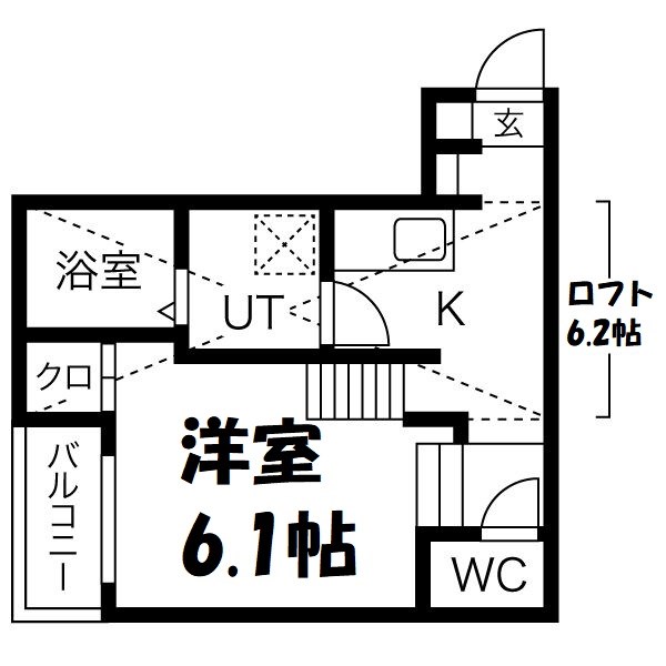 Cupre OSONE 間取り図