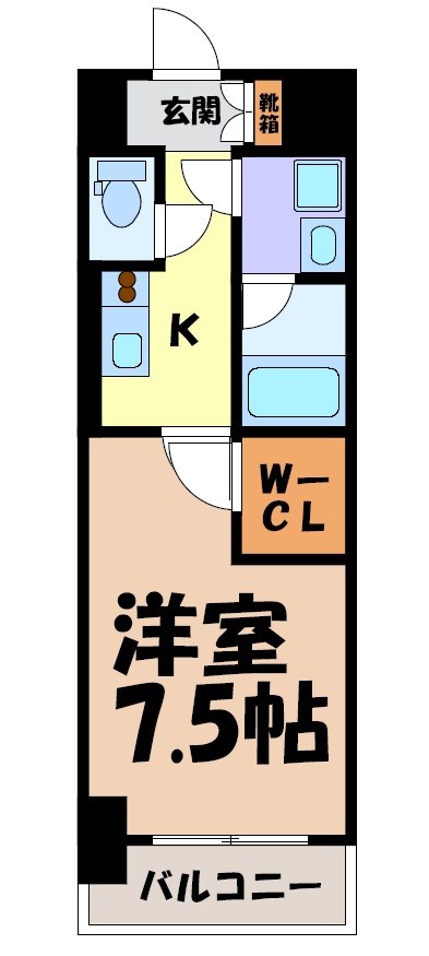 ハーモニーレジデンス名古屋今池 間取り図