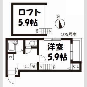 シェーネスハイム黒門 間取り図