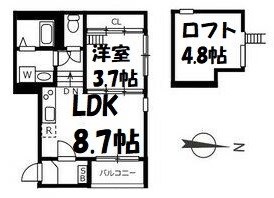 ベストステージ大杉 間取り図