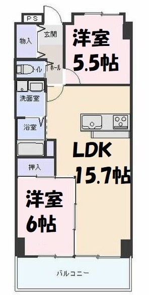 グランドールシャトー 間取り