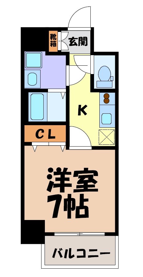 RESIDENCIA御器所 間取り図