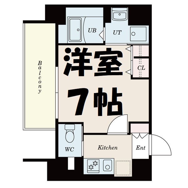 RESIDENCIA御器所 間取り図