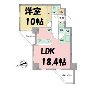 さくらＨｉｌｌｓリバーサイドＷＥＳＴ 間取り図