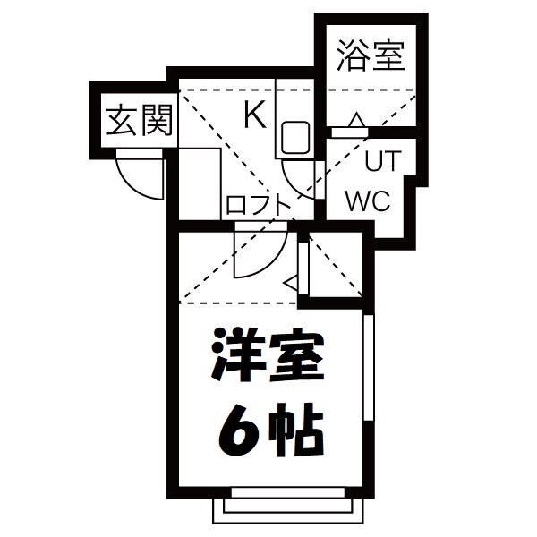 アランチェート矢田 間取り図