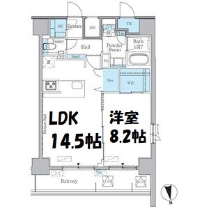 GRAND ESPOIR 車道 間取り図