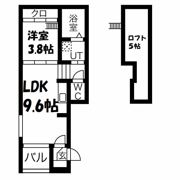 メゾンアヴェニール 間取り図