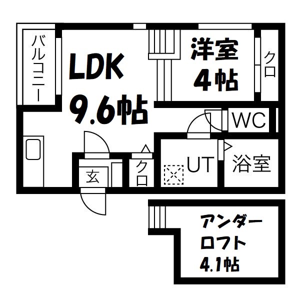 ラ・ナチュール大須 間取り図