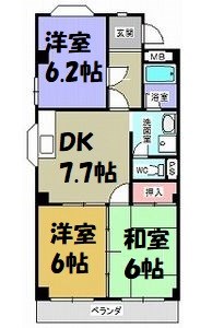 グランドハイム 間取り図